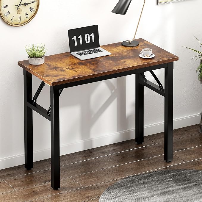 Need Computer Desk, 31.5 inches, Rustic Brown